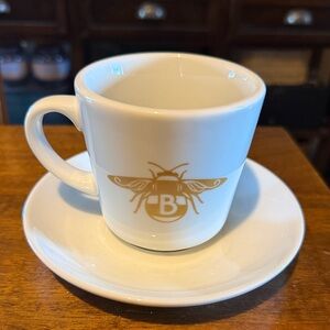 Bridgerton teacup snd saucer from Netflix Experience Queen’s Ball